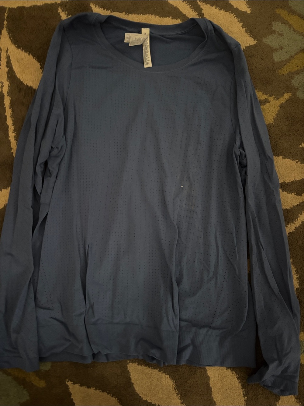 Athleta Men's Long Sleeve Performance Top - Slate Blue